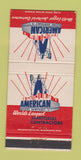 Matchbook Cover - American Building Janitor Supply San Francisco 30 Strike