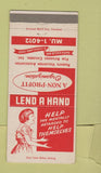 Matchbook Cover - Parents Volunteer Retarded Children Cleveland OH 30 Strike