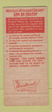 Matchbook Cover - Parents Volunteer Retarded Children Cleveland OH 30 Strike