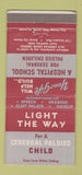 Matchbook Cover - Cerebral Palsy Treatment Kansas City KS 30 Strike