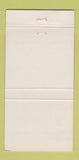 Matchbook Cover - Kroh's Restaurant Kenosha WI 30 Strike