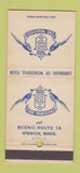 Matchbook Cover - The Marguery Ipswich MA 30 Strike
