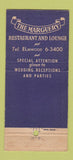 Matchbook Cover - The Marguery Ipswich MA 30 Strike