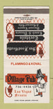 Matchbook Cover - Village Pub Las Vegas NV 30 Strike