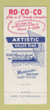Matchbook Cover - The Laufers Roller Rink West Bend WI skating WEAR 30 Strike
