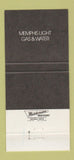 Matchbook Cover - MLGW Memphis Light Gas and Water TN 30 Strike