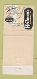 Matchbook Cover - Heilman's Beachcomber Lorain OH WEAR 30 Strike