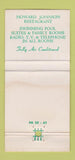 Matchbook Cover - Waldorf Motel Atlanta GA 30 Strike