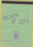 Matchbook Cover - WROM 710 Radio Rome GA 40 Strike
