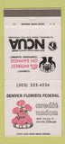 Matchbook Cover - Denver Colorado Florists Credit Union flowers 30 Strike