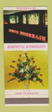 Matchbook Cover - Riverside Florists Flowers Cleveland OH FTD 30 Strike