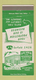Matchbook Cover - DR Vair Insurance San Antonio TX WEAR 30 Strike