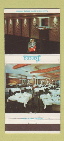 Matchbook Cover - Larco's Restaurant Detroit MI 30 Strike