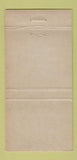 Matchbook Cover - Hickory Inn Colorado Springs WEAR 30 Strike