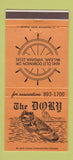 Matchbook Cover - The Dory McLEan VA 30 Strike