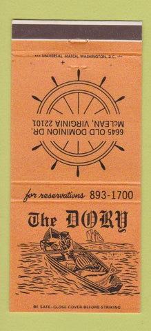 Matchbook Cover - The Dory McLEan VA 30 Strike