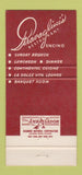 Matchbook Cover - Psravaglini's? Restaurant Encino CA 30 Strike