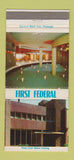 Matchbook Cover - First Federal Savings Cumberland MD 30 Strike