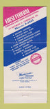Matchbook Cover - First Federal Savings Cumberland MD 30 Strike