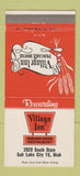 Matchbook Cover - Village Inn Pancakes Salt Lake City UT 30 Strike