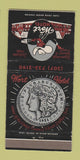 Matchbook Cover - Wort Hotel Jackson Hole WY 30 Strike