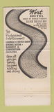 Matchbook Cover - Wort Hotel Jackson Hole WY 30 Strike