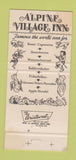 Matchbook Cover - Alpine Village Inn Las Vegas NV 30 Strike
