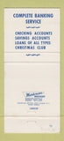 Matchbook Cover Old Phoenix National Bank Seville Medina Brunswick OH 30 Strike