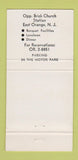 Matchbook Cover - Suburban Cocktail Lounge East Orange NJ 30 Strike