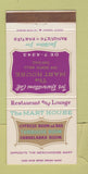 Matchbook Cover - Mart House Chicago IL 30 Strike
