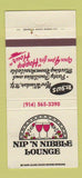 Matchbook Cover - Nip n Nibble Lounge New Windsor NY 30 Strike