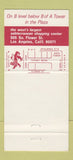 Matchbook Cover - The Roaring Lion English Pub Los Angeles CA 30 Strike