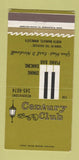 Matchbook Cover - Century Club North Mankato MN 30 Strike