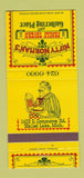 Matchbook Cover - Nifty Norman's Tavern Walled Lake MI 30 Strike