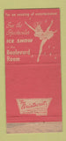 Matchbook Cover - Lakeside Green Stevens Hotel Chicago IL Hilton 30 Strike