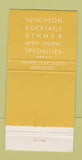 Matchbook Cover - House of Chan New York City 30 Strike
