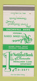 Matchbook Cover - 1st National Bank Clearwater FL 30 Strike