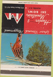 Matchbook Cover - Hunter Mountain Ski Bowl Hunter NY skiing WEAR 40 Strike