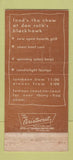 Matchbook Cover - Blackhawk Restaurant Chicago IL 30 Strike