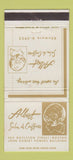 Matchbook Cover - Albert Salon de Coiffure Boston MA 30 Strike
