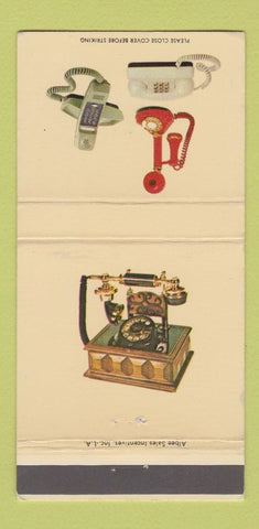 Matchbook Cover - GTE General Telephone 30 Strike