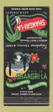Matchbook Cover - Shangri La Chicago IL restaurant 30 Strike