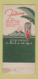 Matchbook Cover - Shangri La Chicago IL restaurant 30 Strike