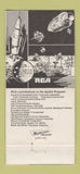 Matchbook Cover - Apollo 9 NASA RCA 30 Strike