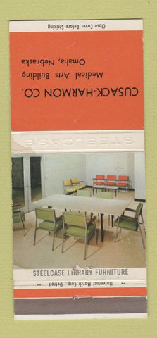 Matchbook Cover - Steelcase Office Furniture Omaha NE WORN 30 Strike