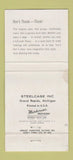 Matchbook Cover - Steelcase Office Furniture Omaha NE WORN 30 Strike