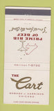 Matchbook Cover - The Cart Chicago IL restaurant 30 Strike
