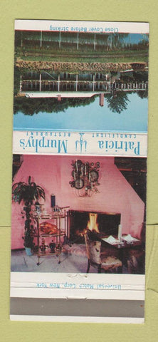 Matchbook Cover - Patria Murphy's Restaurant 30 Strike
