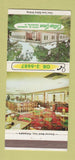 Matchbook Cover - Cottage Green Philadelphia PA 30 Strike