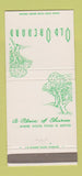 Matchbook Cover - Old Orchard East Aurora NY 30 Strike